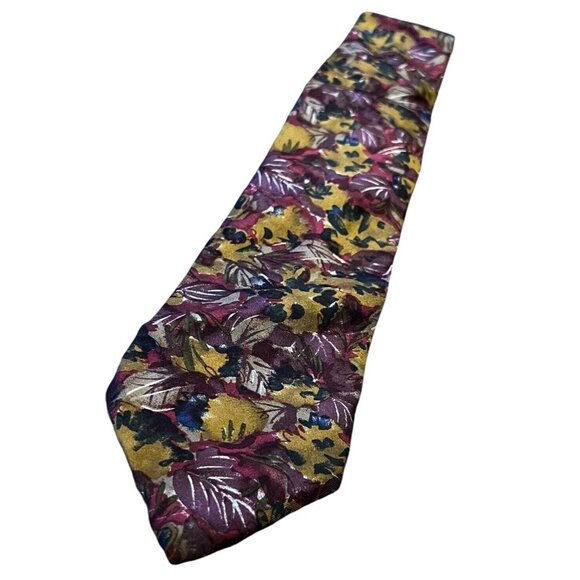 Men's Pattinni Uomo Silk Tie NECKTIE Silk MADE IN USA Formal Classic City Career - Picture 1 of 6